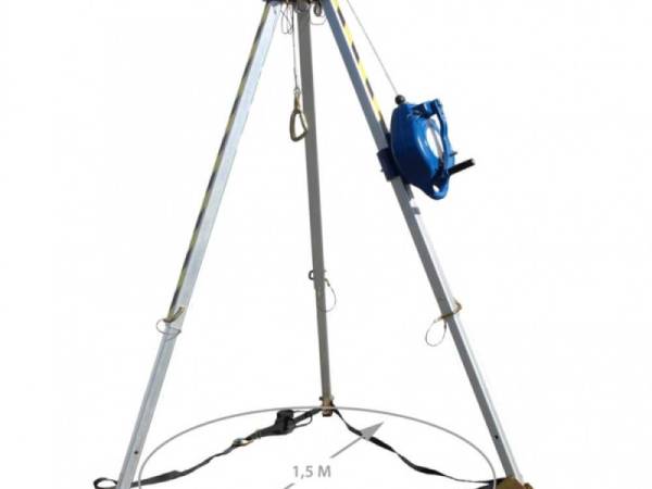 COMODISSIMO TREPPIEDE CON RECUPERATORE